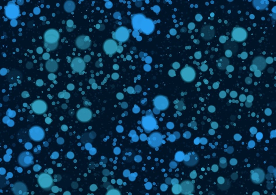 bokeh out of focus band blue