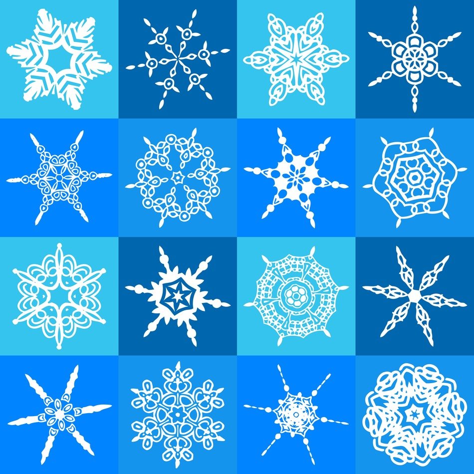background blue decoration