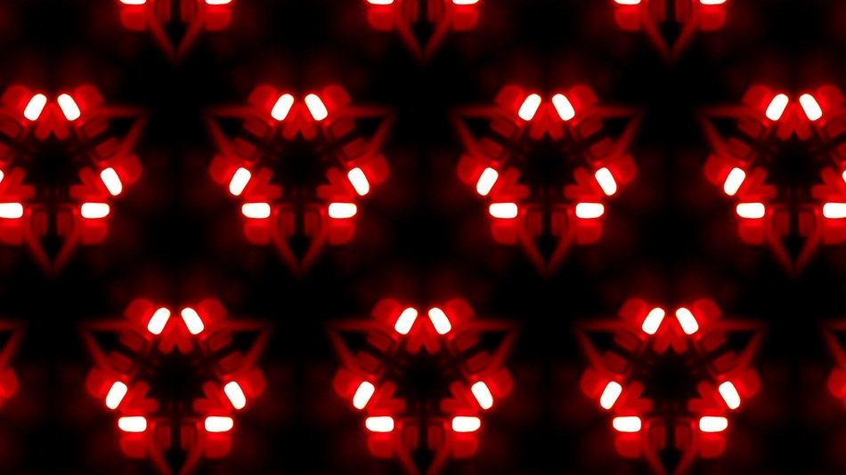 background black red light