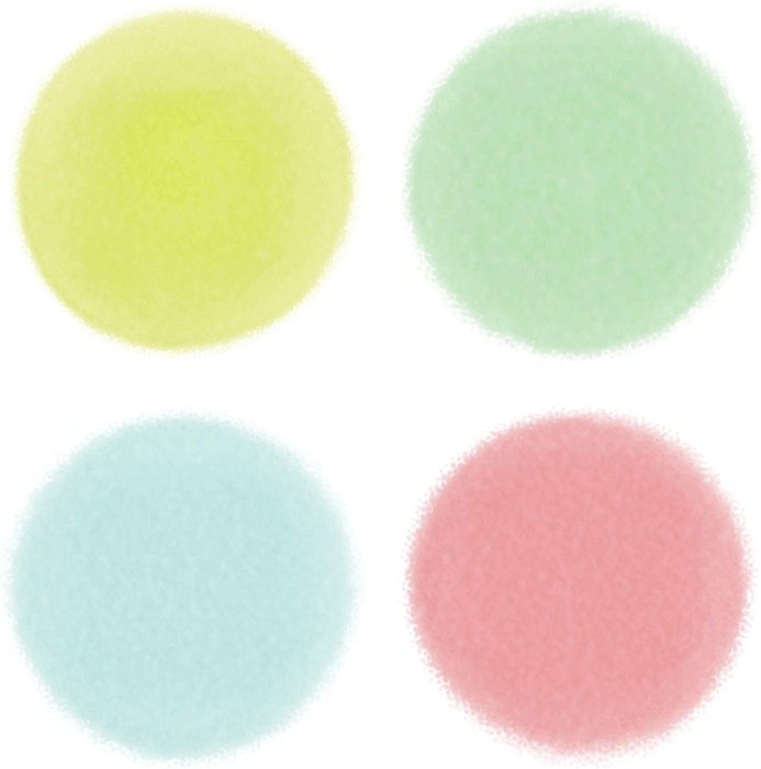 watercolor background circle