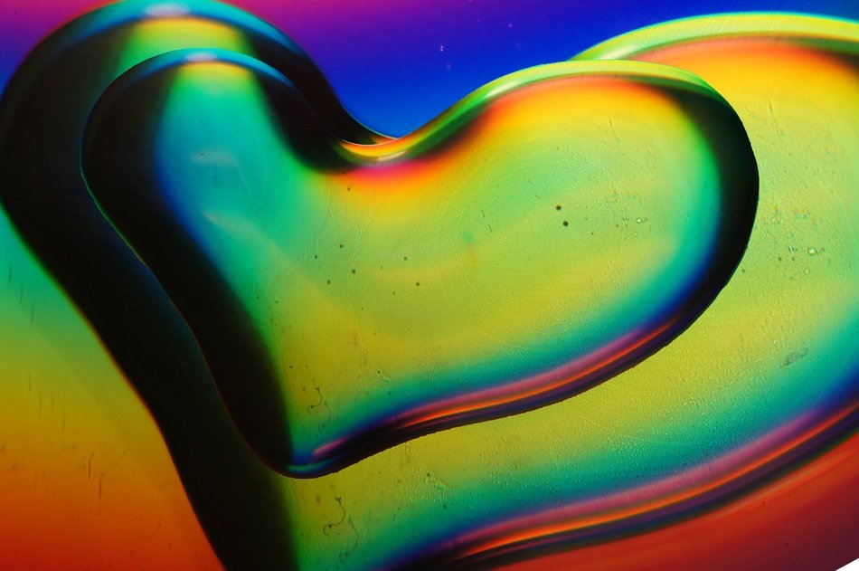 water liquid drop shiny spectrum