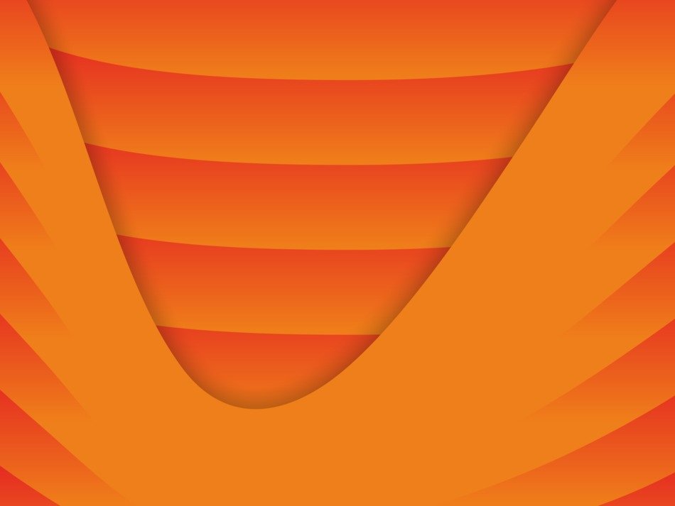 the orange desktop background