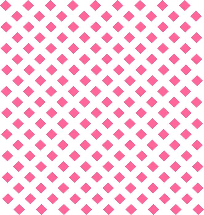 magenta white lattice pattern