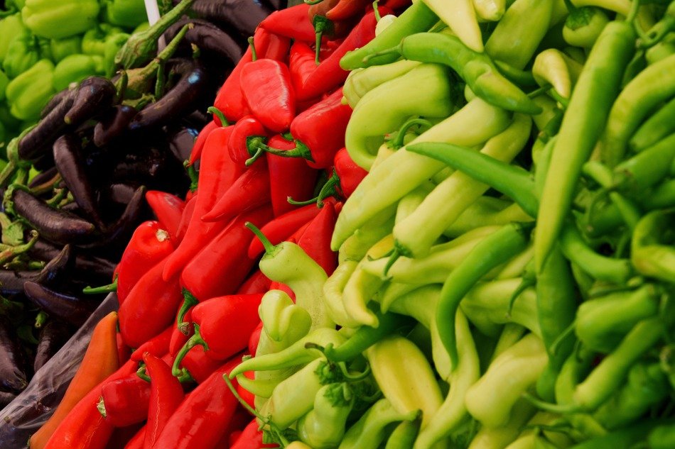 background colorful food fresh
