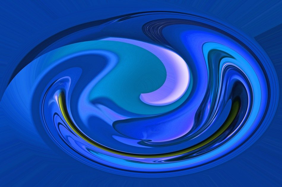 district roundabout abstract