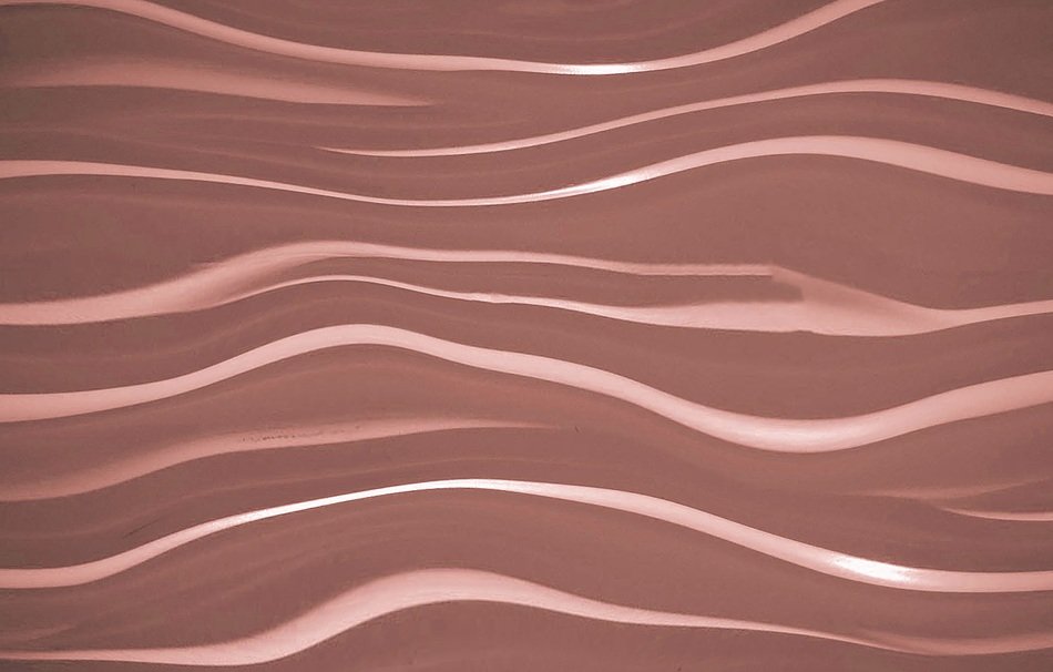 waves on a dark and bright pink background