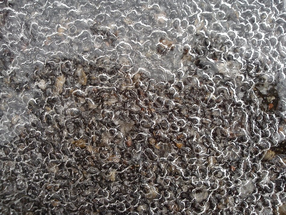 ice pebble lines defrost pattern