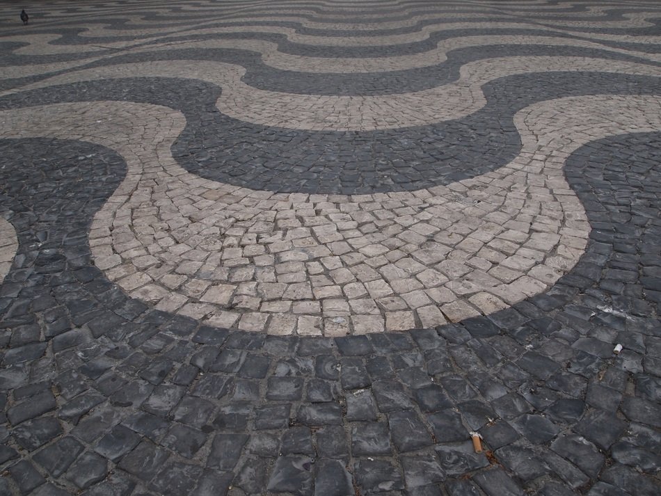 soil stone stepping on background