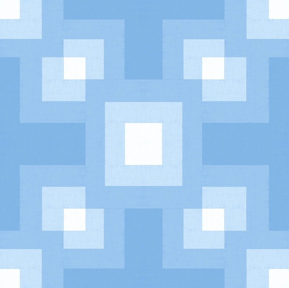 fabric shades blue geometric