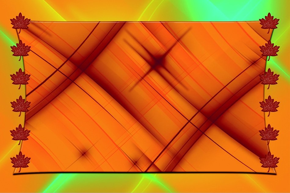 frame leaves background wallpaper