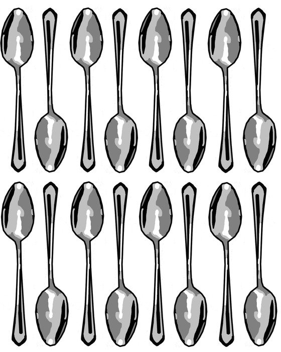 spoon clip art background