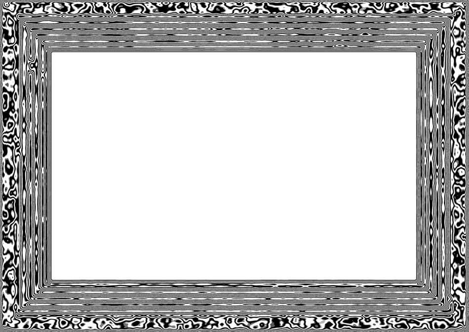 frame picture outline black