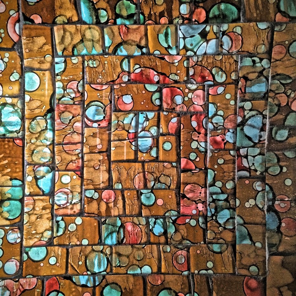 grunge texture square pattern