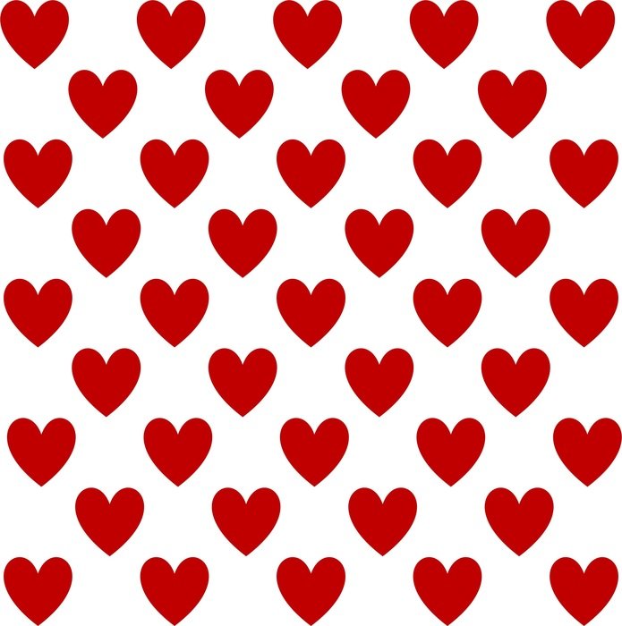 heart pattern design template
