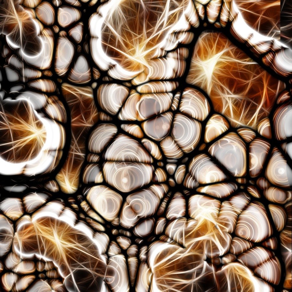 fractal abstract braids