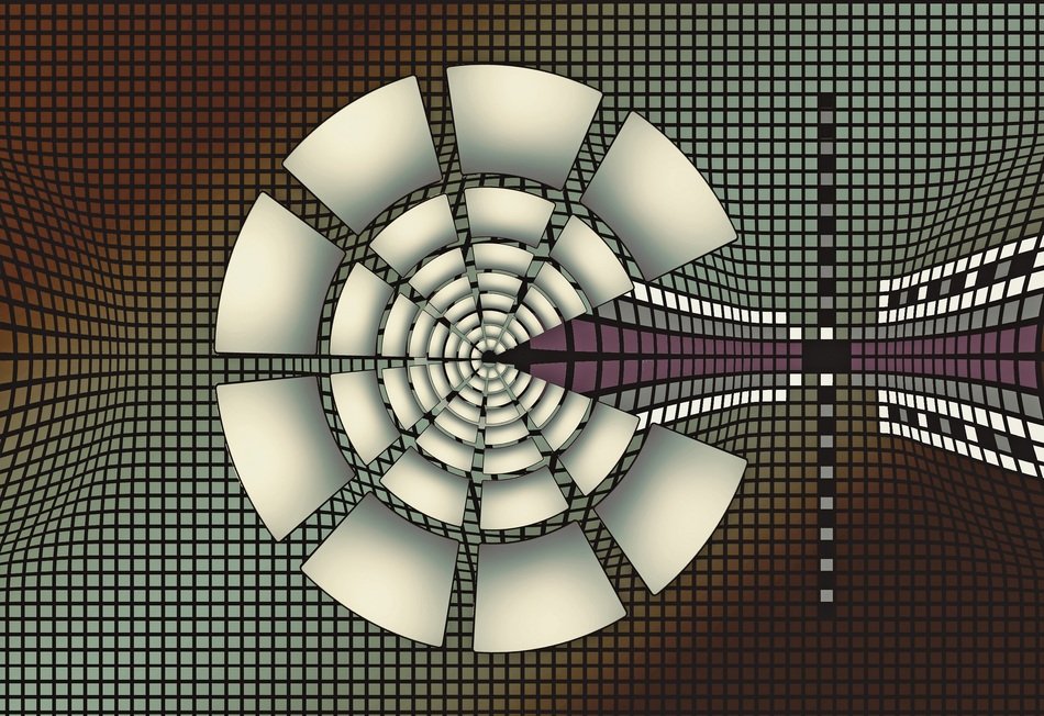 wallpaper with technical design