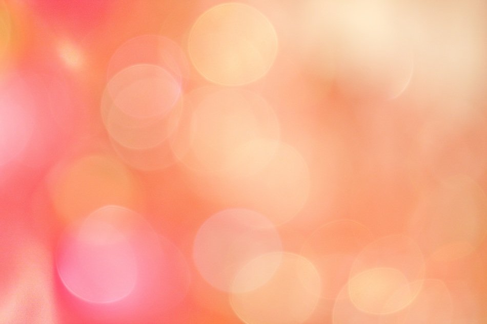 bokeh pink orange background