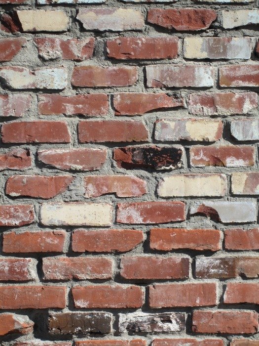 brick wall red bricks texture
