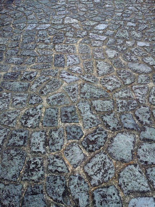 gravel pavement wallpaper grey
