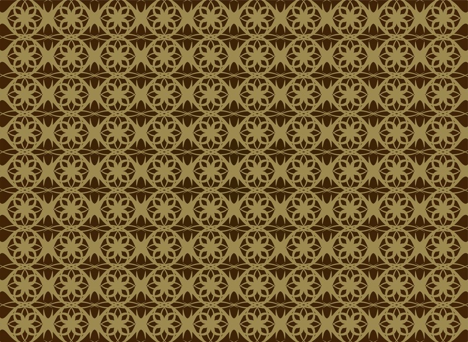 Designer wallpaper with ornament