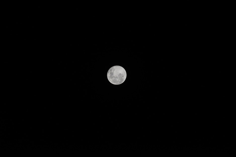 moon night darkness