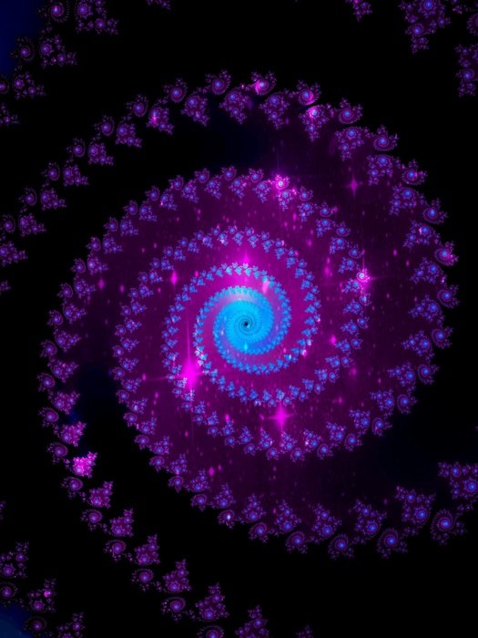 fractal spiral space galaxy