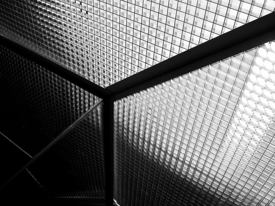 ceiling light abstract pattern