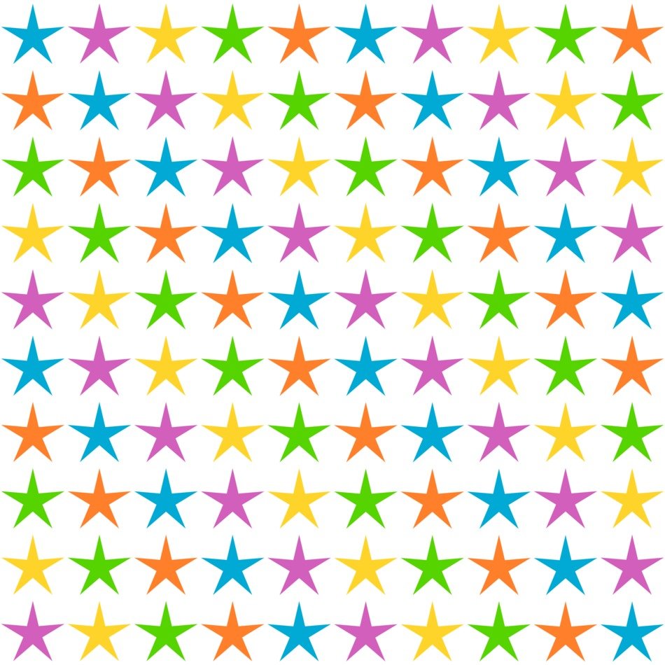 star pattern design decoration