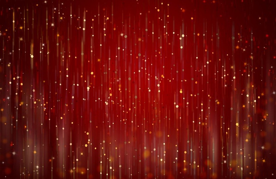 red abstract background glitter
