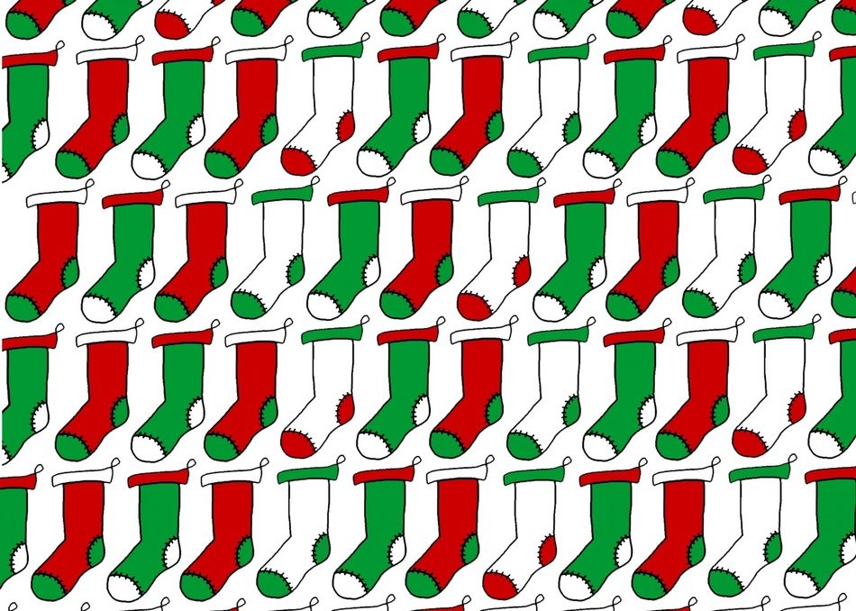 red green white christmas holiday