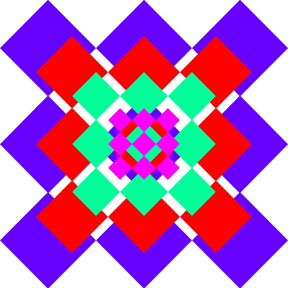 squares colors background coloring