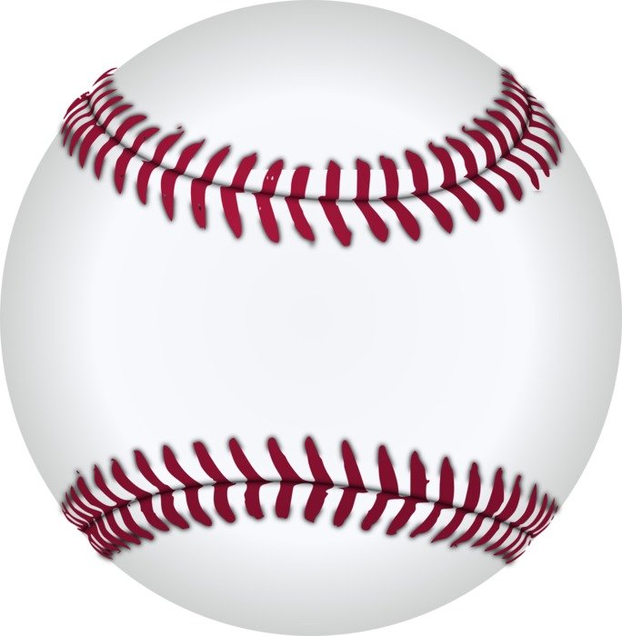 baseball white red designs