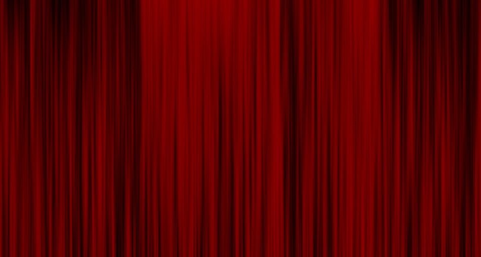 curtain background red fabric