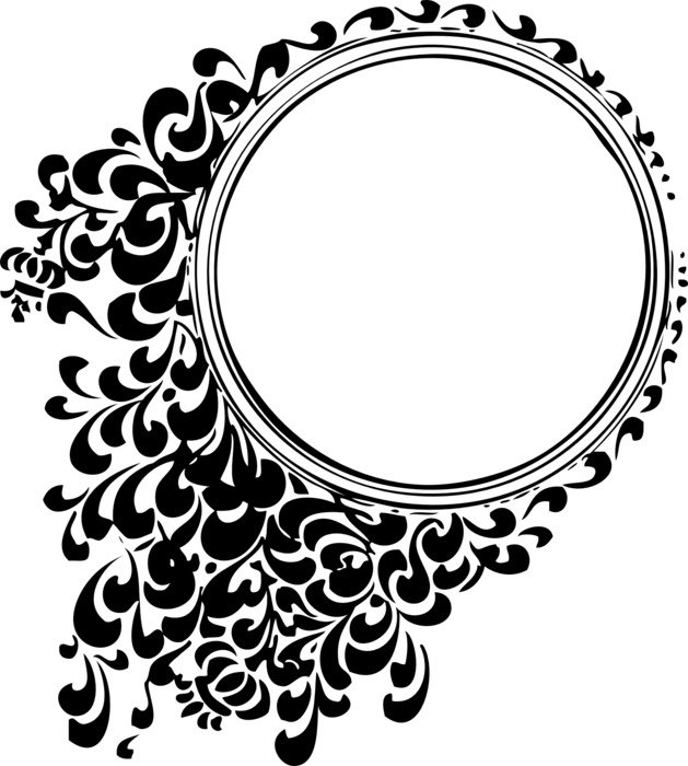 decorative mirror round circle
