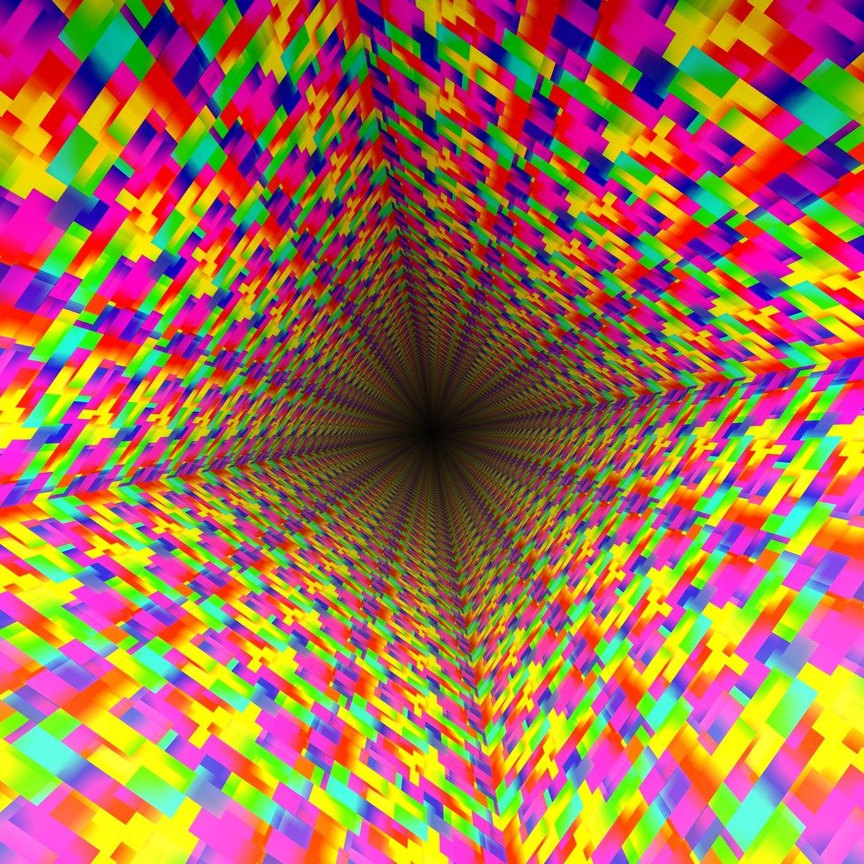 funnel color pattern texture