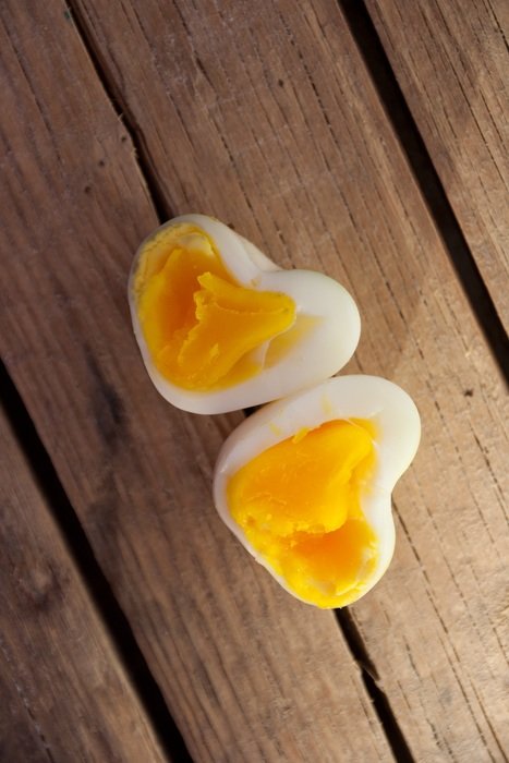 eggs love valentine s day heart