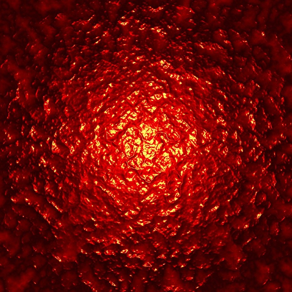 abstract red light metal