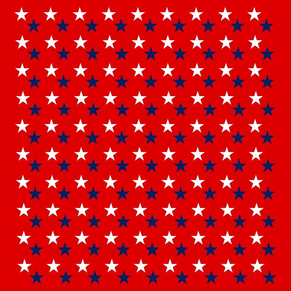 patriotic red white blue usa