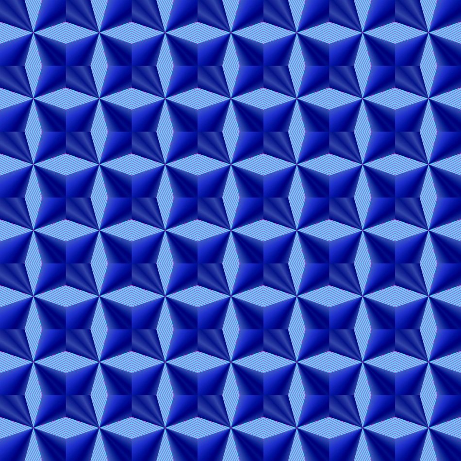 pattern shiny blue stars abstract