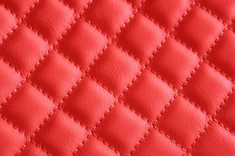 red leather background