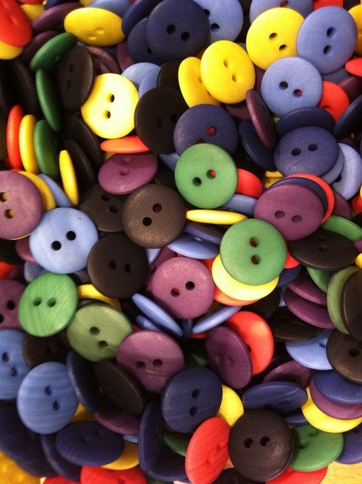 buttons colorful smarties button