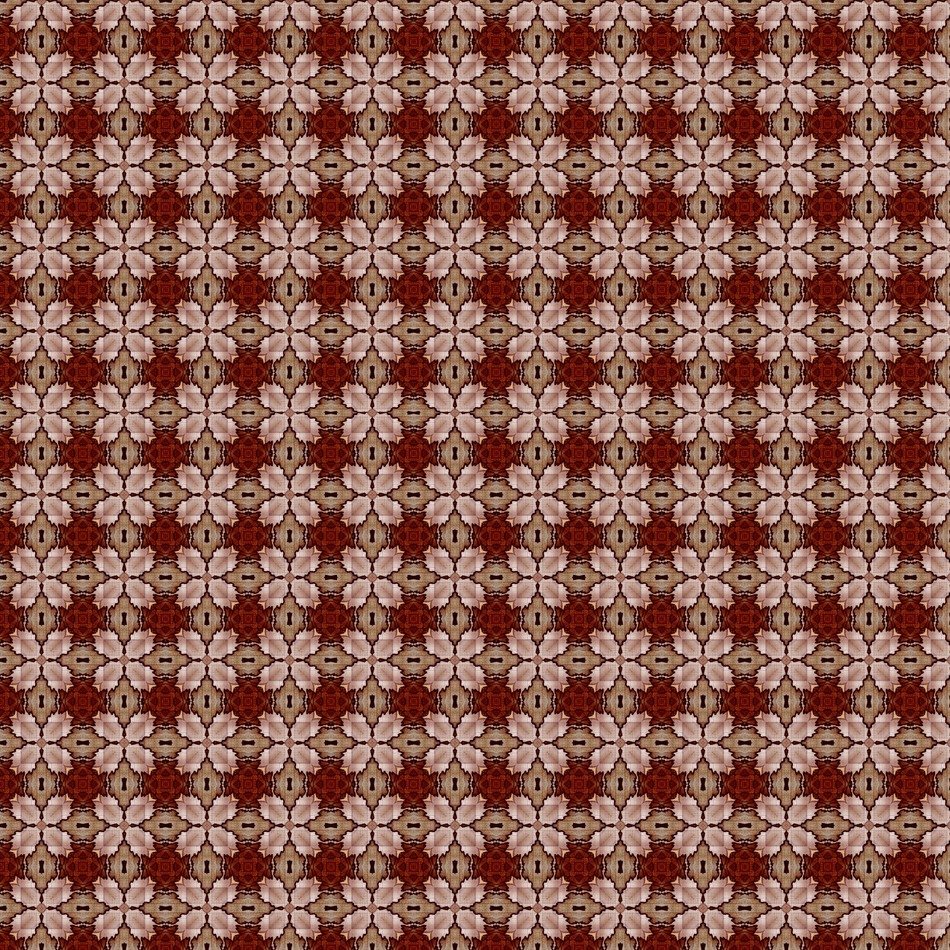 brown tiles leaves wallpaper
