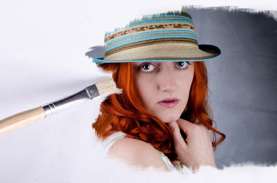 paintbrush outdoor people woman