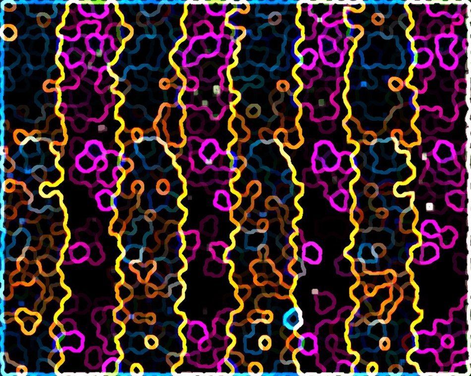 abstract pattern black drawing