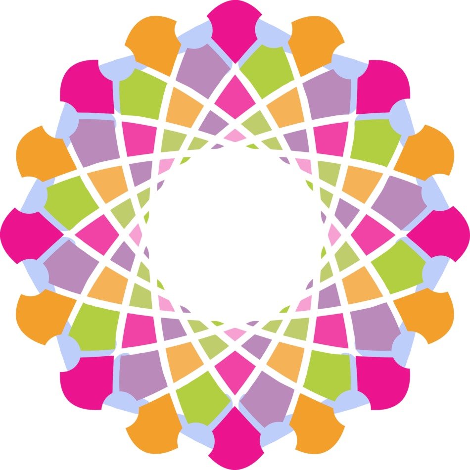 abstract floral pattern