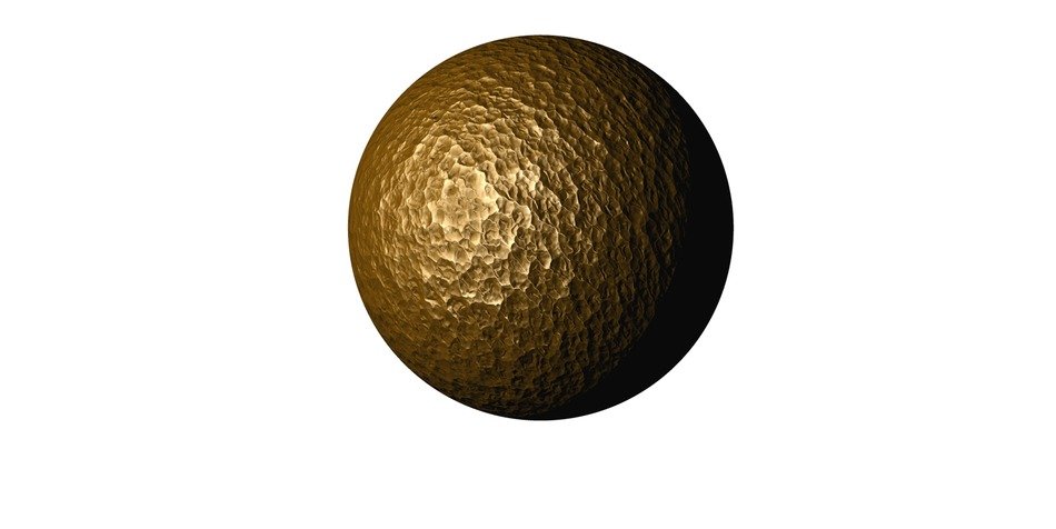 ball planet liquid about sphere