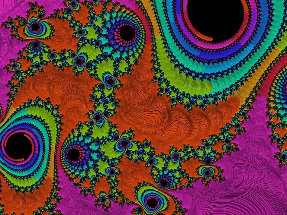 fractal colors structure pattern