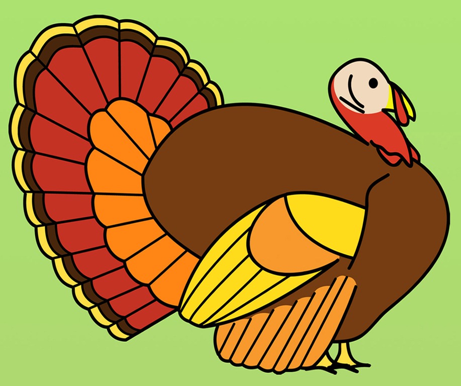 Thanksgiving Turkey Clip Art Free drawing free image download