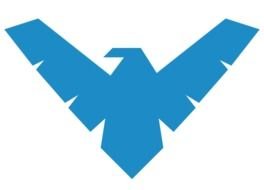 Nightwing Logo drawing