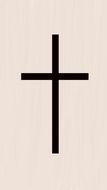 Black Cross as a graphic illustration
